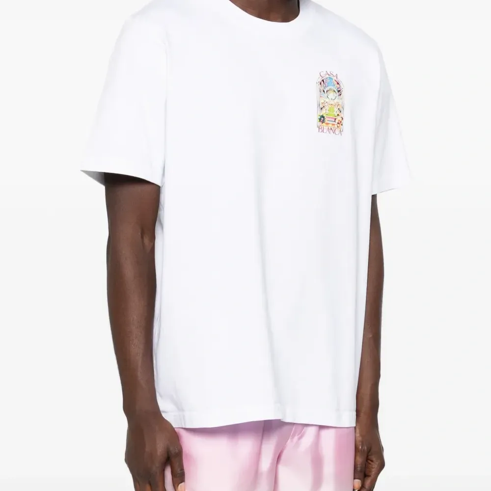 Футболка с теннисным пейзажем