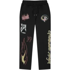 Спортивные штаны с принтом "Ангел"