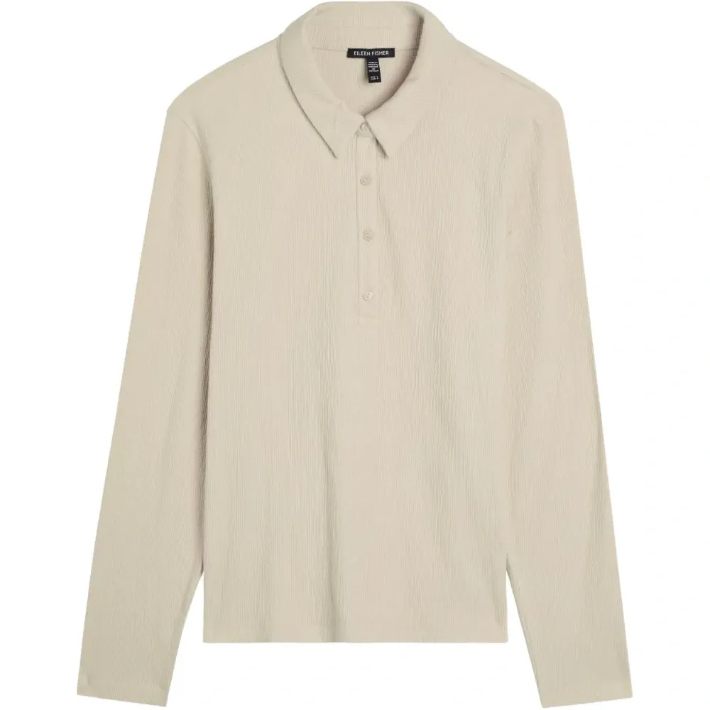 Поло на пуговицах