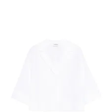 Рубашка с заостренными лацканами