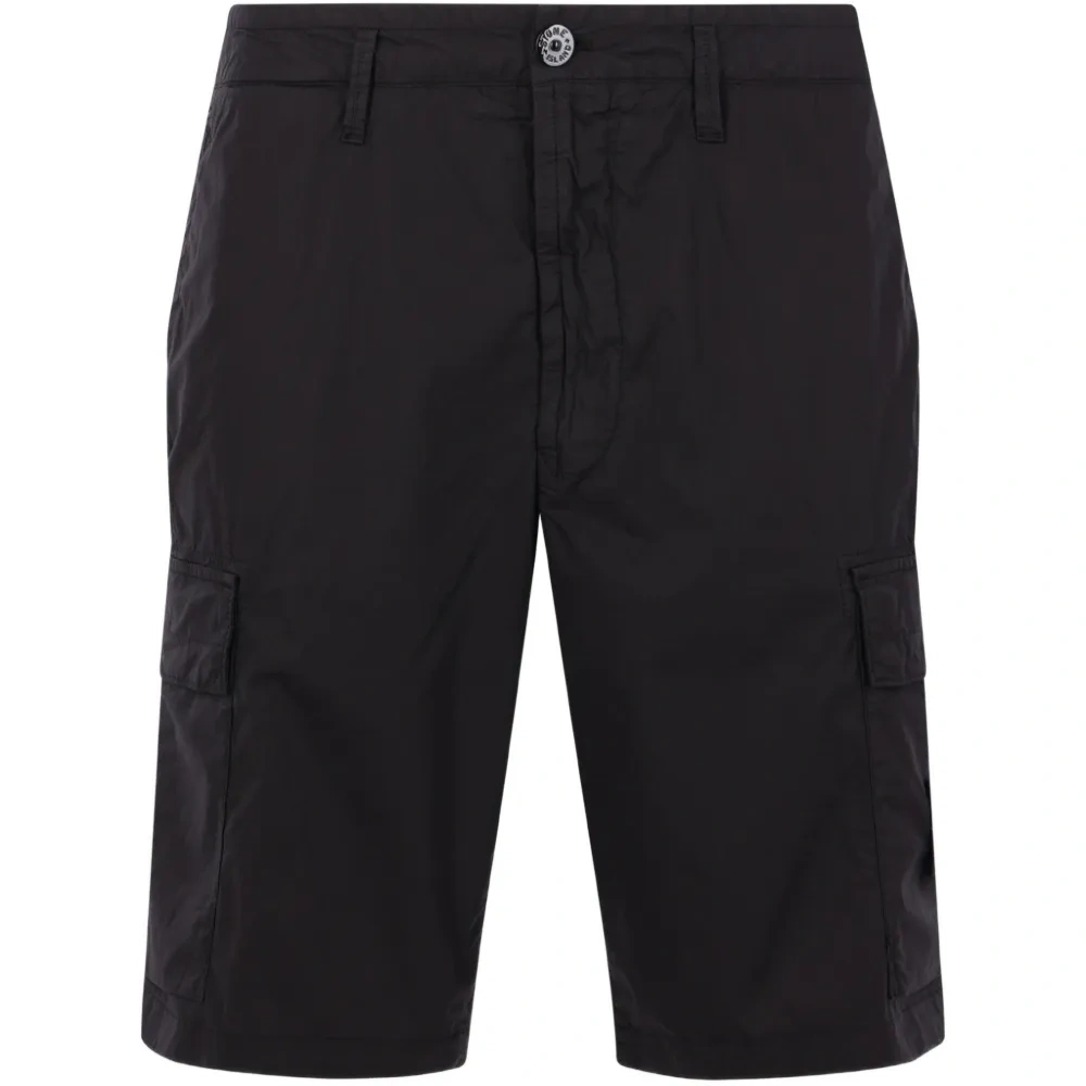 Шорты с логотипом-нашивкой