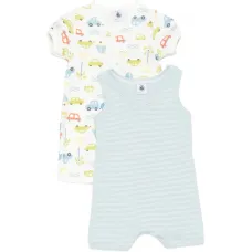 Комбинезоны с короткими рукавами (набор из двух) Комбинезоны с короткими рукавами (набор из двух)