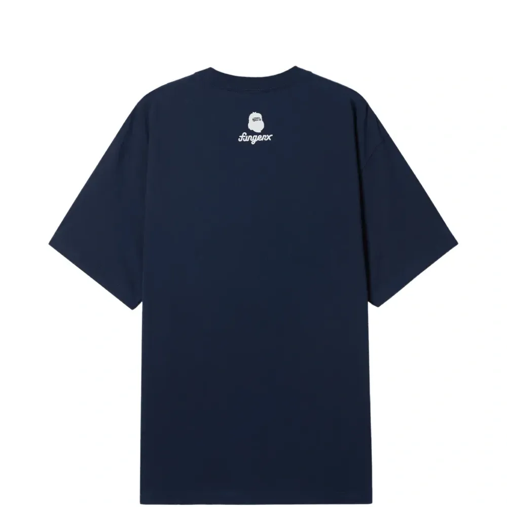 Футболка с нашивкой-логотипом