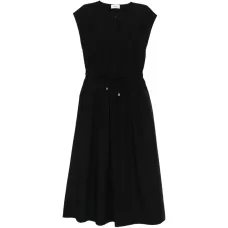 Платье миди с кулиской