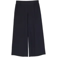 Укороченные брюки с эластичным поясом