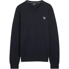 Свитер с нашивкой в виде зебры