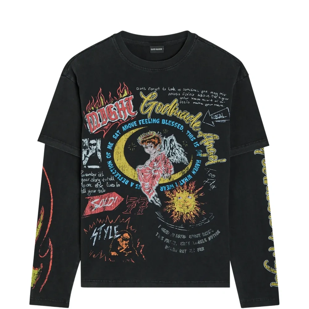 Длинносливная футболка Angel