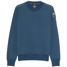 Свитшот с нашивкой и круглым вырезом