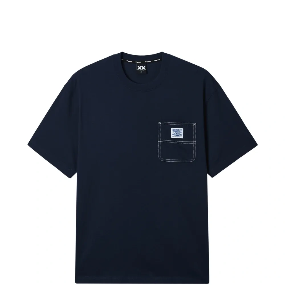 Футболка с нашивкой-логотипом