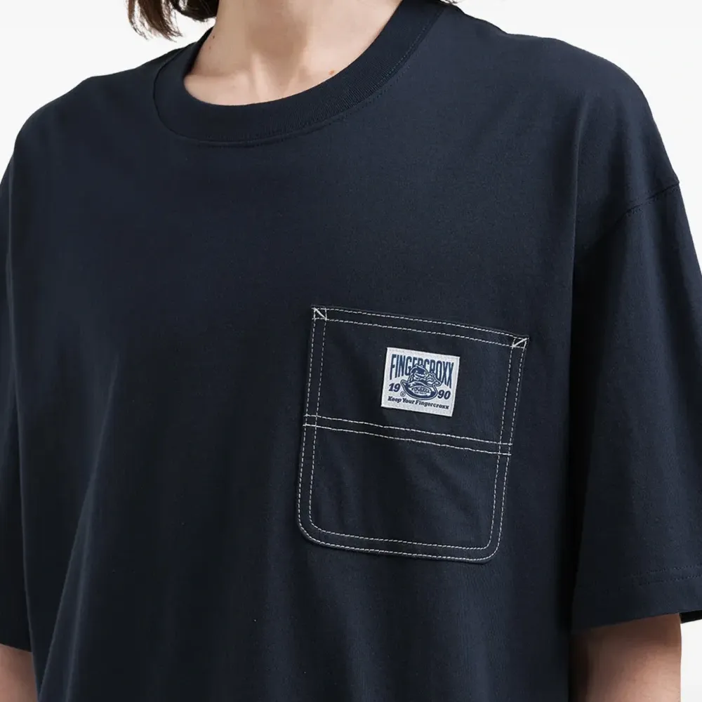 Футболка с нашивкой-логотипом