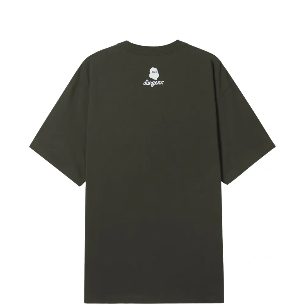 Футболка с нашивкой-логотипом