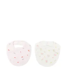 Нагрудники с цветочным принтом (набор из двух штук)