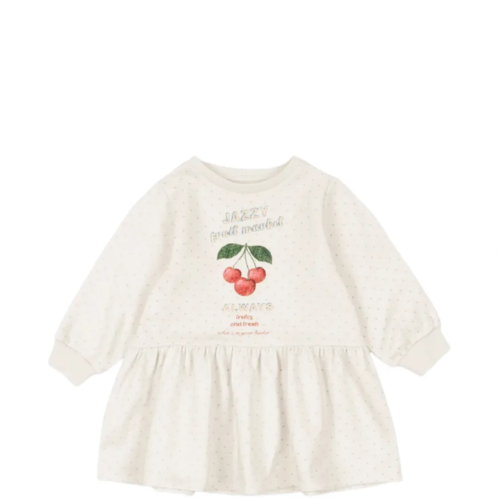 Платье Loupy с принтом вишни