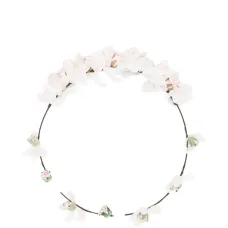 Цветочная повязка для волос