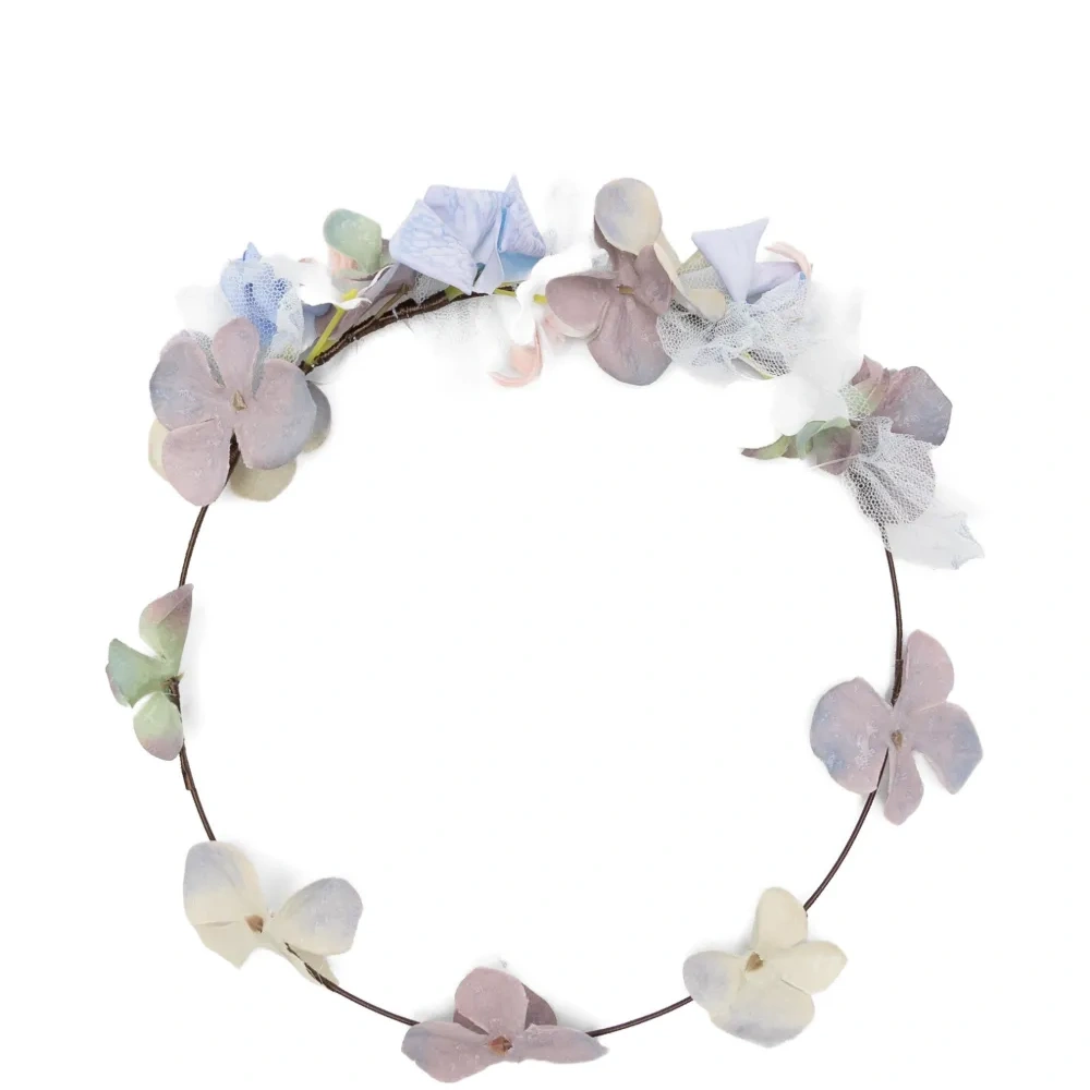 Цветочная повязка для волос