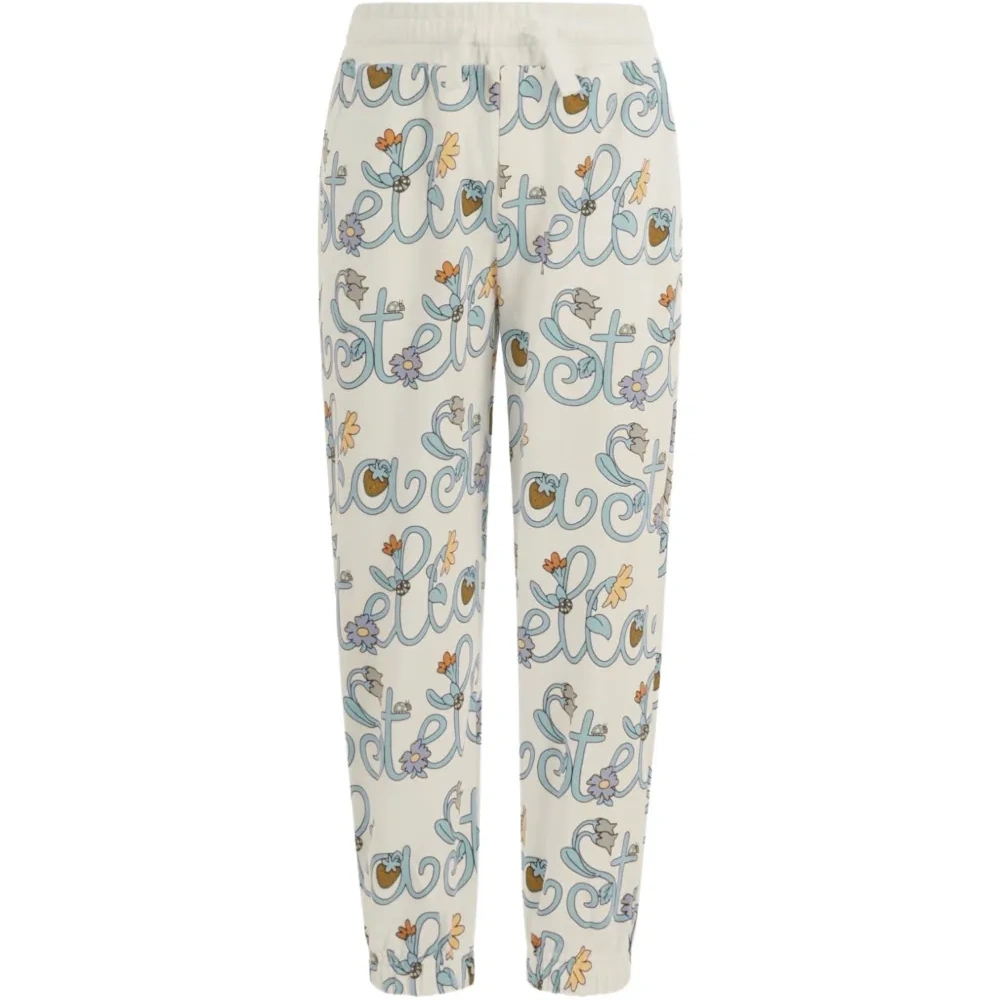 Брюки с цветочным принтом Stella