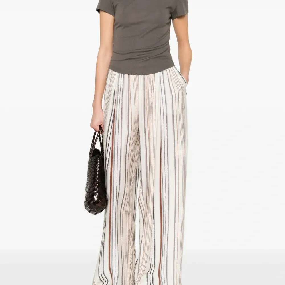 Брюки в полоску