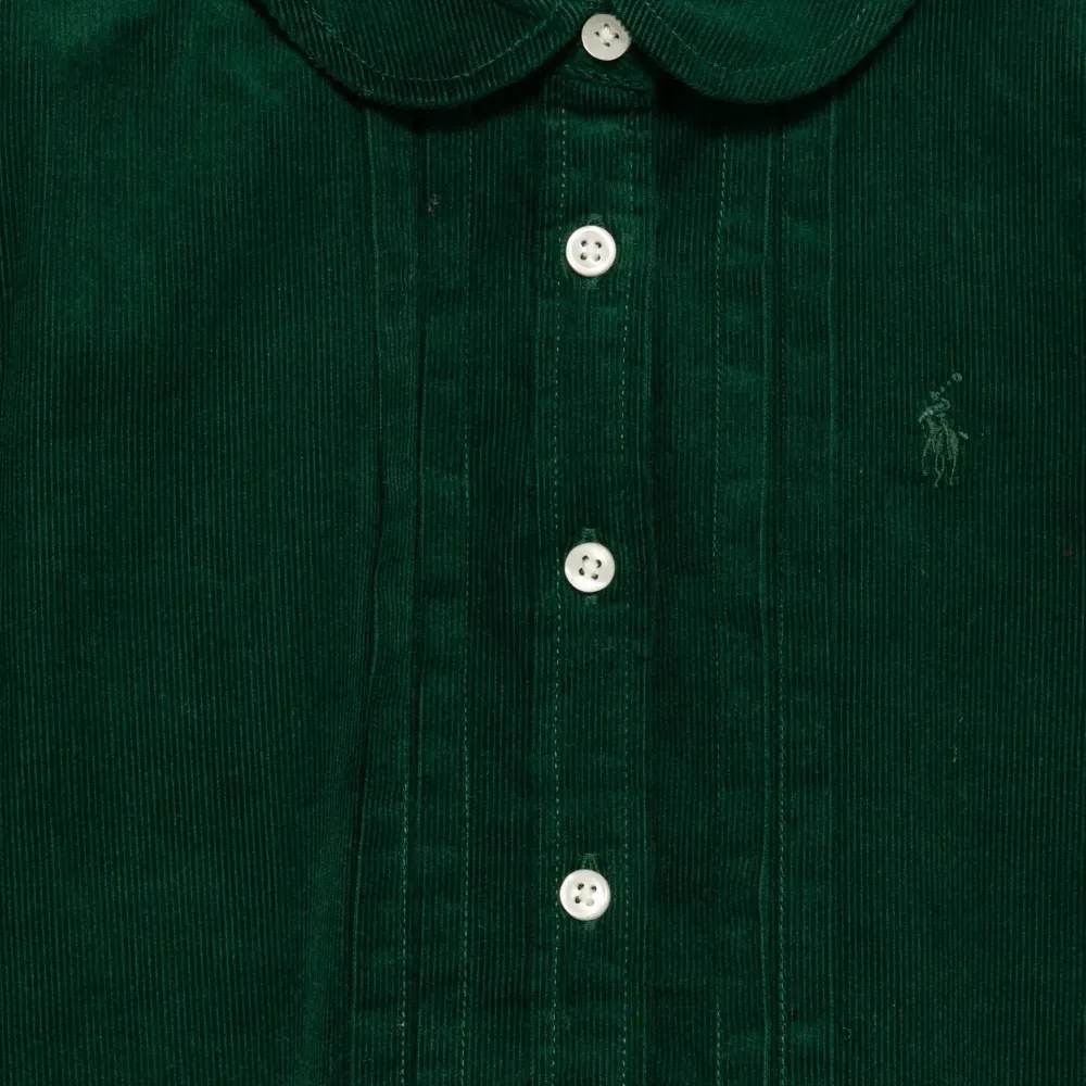 Вельветовое платье с воротником Питер Пэн