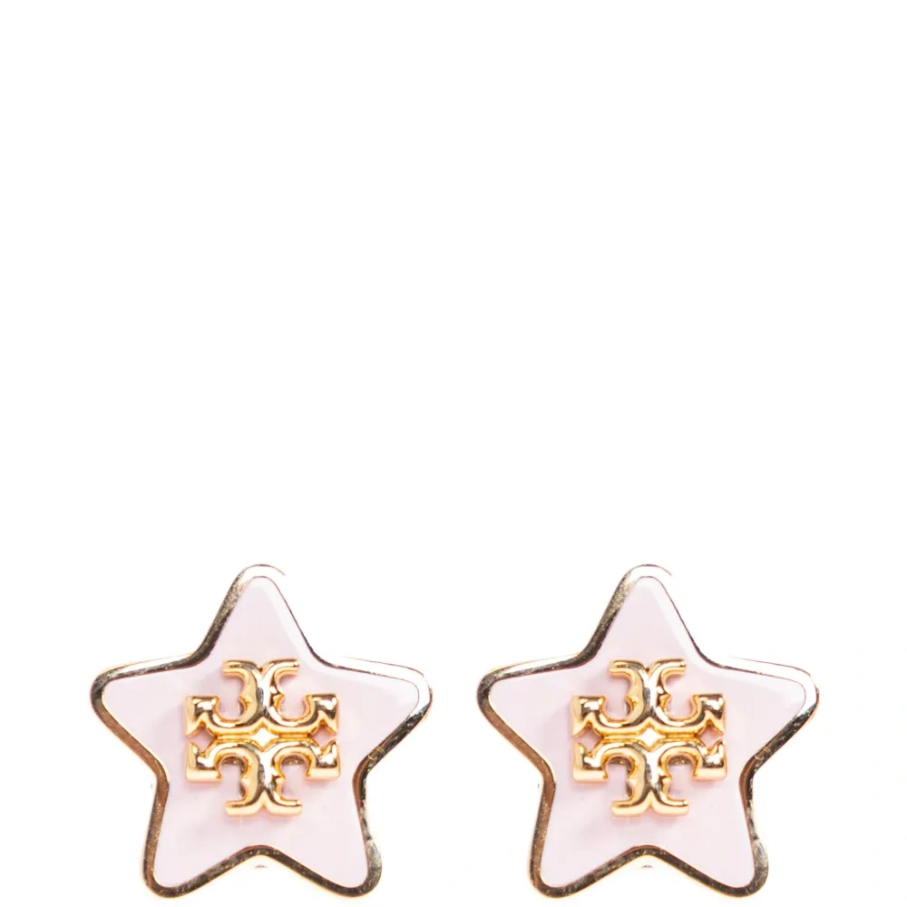 Серьги с логотипом в виде звезды