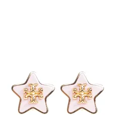 Серьги с логотипом в виде звезды