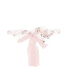 Аксессуар для волос из кружев с цветами