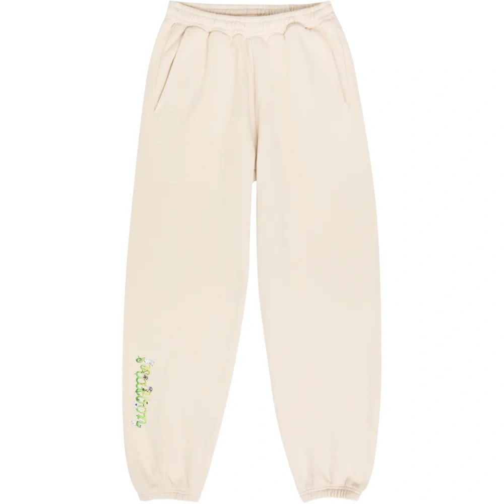 Спортивные брюки с вышивкой логотипа