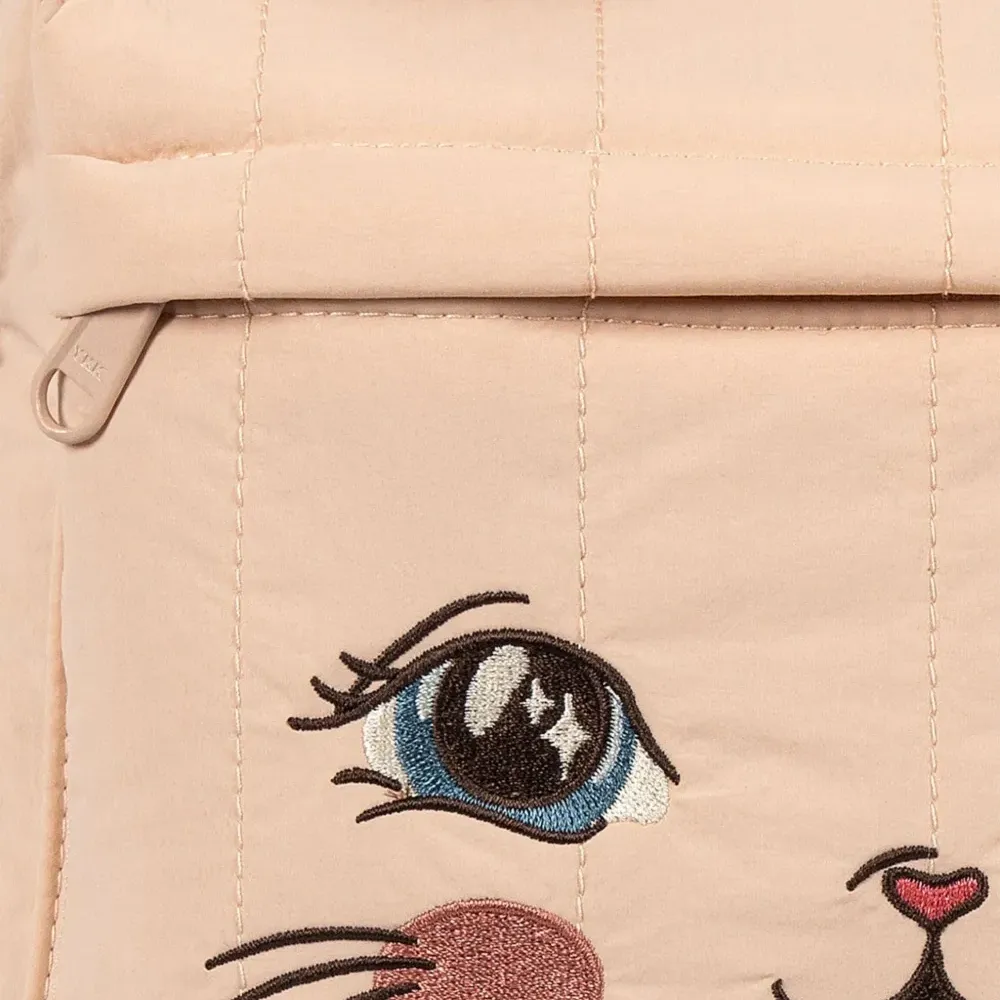 Стёганый вышитый рюкзак