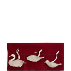 Набор из трёх соковыжималок для лимона в форме лебедя