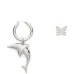 Серьги с подвеской в виде дельфина