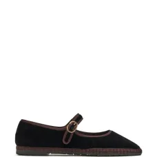 Балетки из бархата