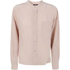 Рубашка с карманом на пуговице