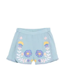 Шорты Maiwen с цветочной вышивкой