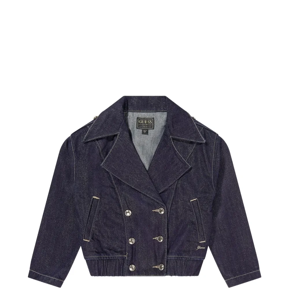 Двубортный жакет из люрекса