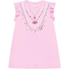 Платье с принтом ожерелья Платье с принтом ожерелья