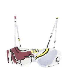 Многоцветный купальник с принтом