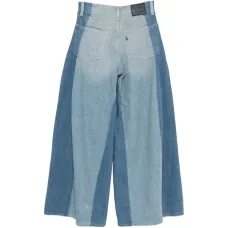 Синие джинсы из хлопка Синие джинсы из хлопка