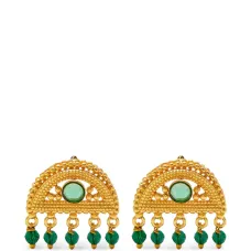 Серьги Ravi Hemisphere с бусинами