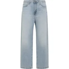 Джинсы с нашивкой-логотипом