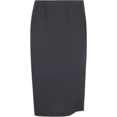 Фактурная юбка миди