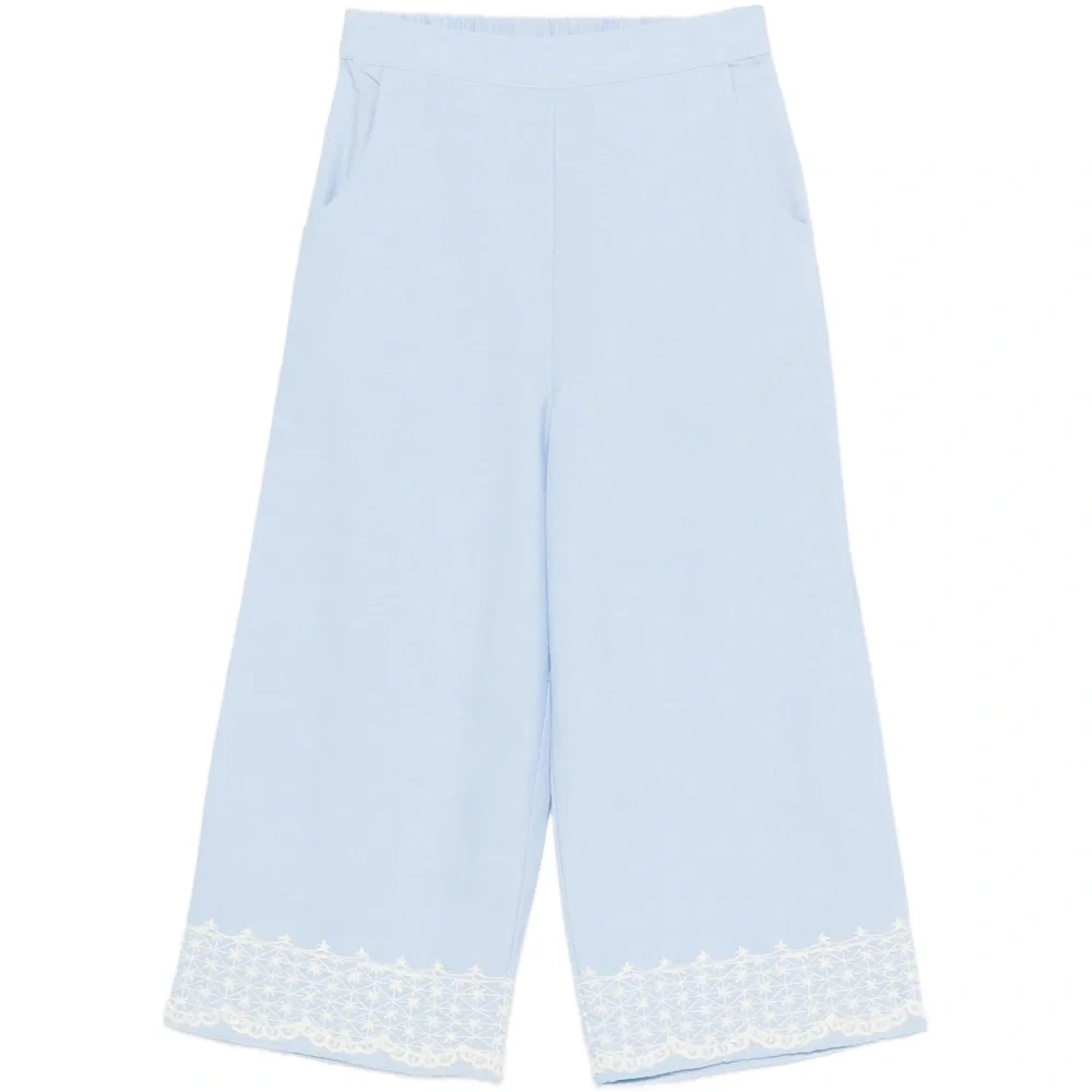 Брюки Florelia с кружевной отделкой