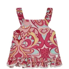 Топ с узором