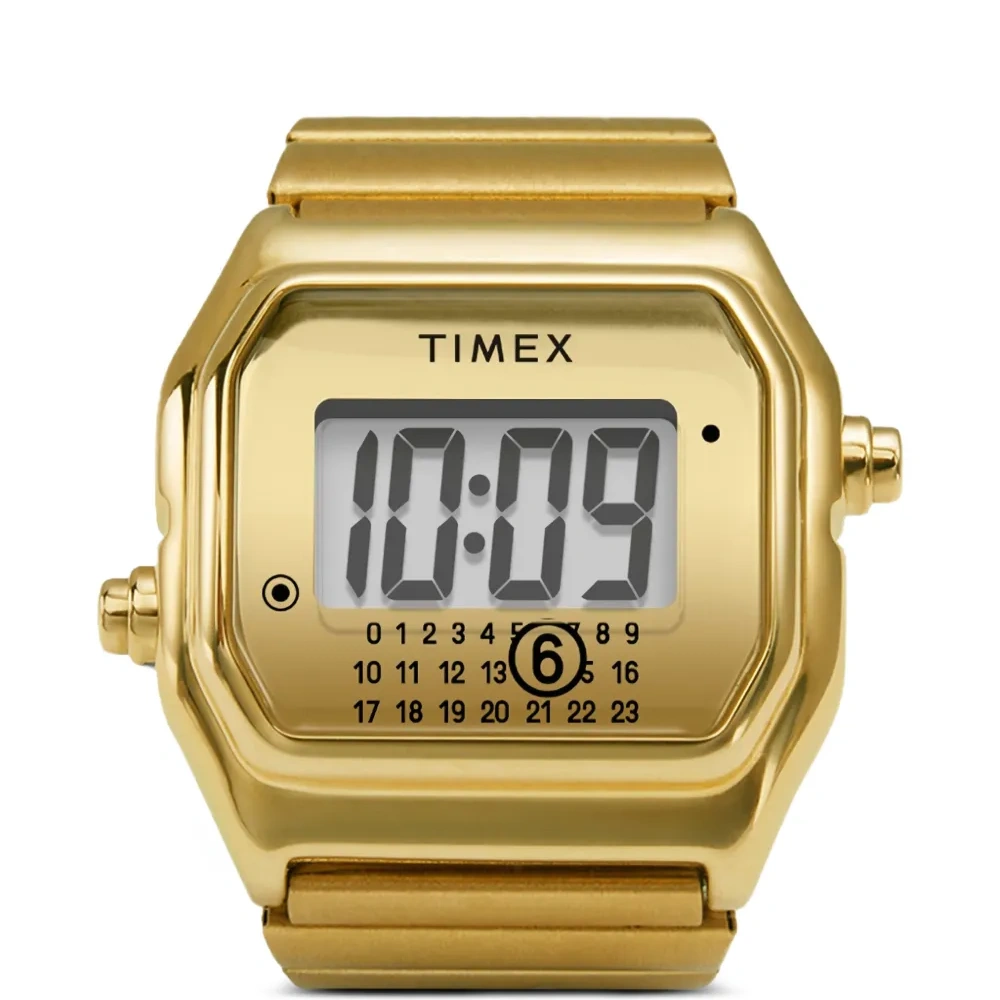 X MM6 T80 цифровые украшения — стальные наручные часы-кольцо 20 мм