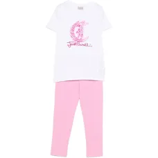 Комплект леггинсов с логотипом (набор из двух)