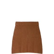 Мини-юбка в рубчик