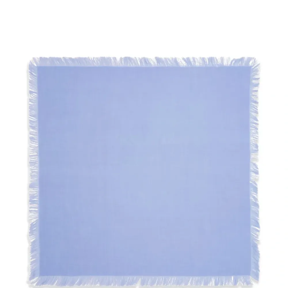 Твиловый платок с бахромой