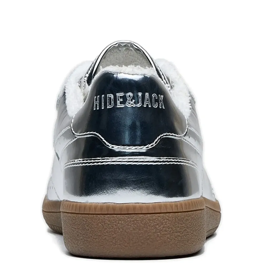 Кроссовки с ворсистой отделкой