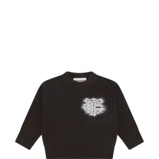 Свитер с круглым вырезом