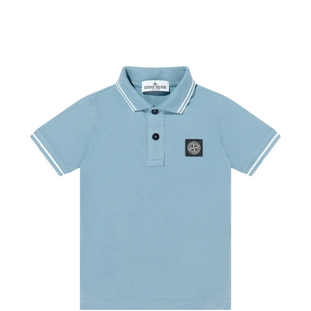 Поло с нашивкой-логотипом