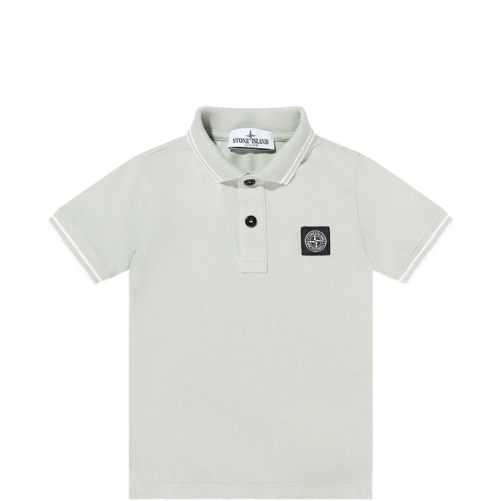 Поло с нашивкой-логотипом