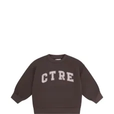 Свитшот с круглым вырезом